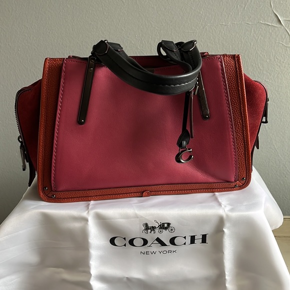 NEW 💓 Coach Dreamer 36 In Colorblock pink - Picture 3 of 12